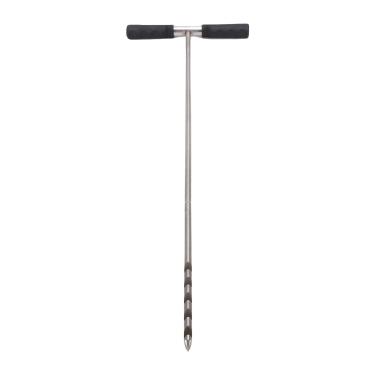 Imagem de OPPWONG Haste de Sonda, 32-48 pol. Ponta Incisiva Segmentada Ajustável Em Aço Inoxidável Driver de Haste de Aterramento Multifuncional Com Alça Em T Isolada Hastes de Sonda