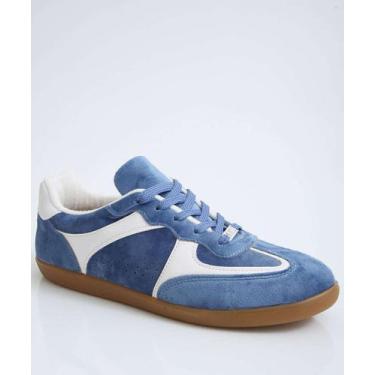 Imagem de Tênis Casual Feminino Recortes Vizzano-11310, Azul, 36