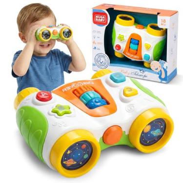 Imagem de Binóculo Divertido Infantil Com Luzes E Música Para Crianças Educativo
