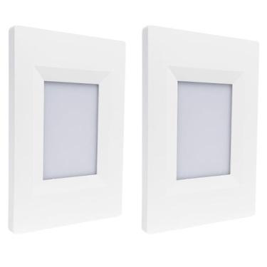 Imagem de Kit 2 Balizador Elegance Led 4x2 2W Branco Quente 3000K Bivolt - Desig