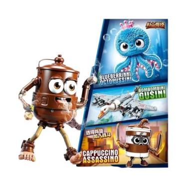 Imagem de Brinquedo De Montar Infantil Italiano Brainrot Tung Tung Tung Sahur, B