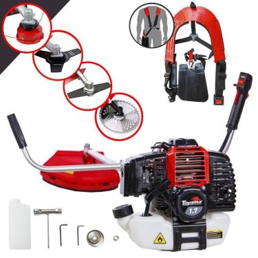 Imagem de Roçadeira Robusta Toyama Rt43-l 1,7hp 43cc + Faca 2p E 40d
