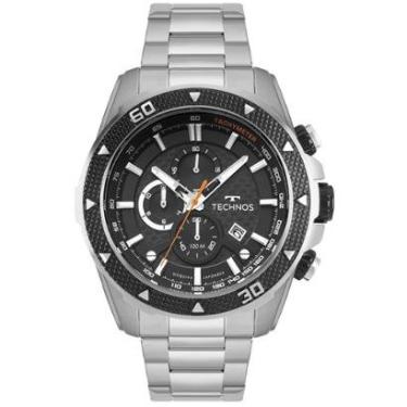 Imagem de Relógio Technos Masculino Ts Carbon Prata - OS1ACB/1P-Masculino