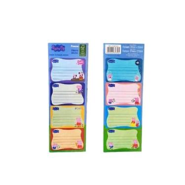 Imagem de Etiqueta Escolar Adesiva Peppa Pig com 16 etiquetas - Foroni