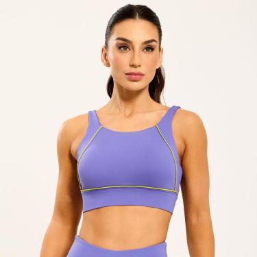 Imagem de Top Perception Lilás Hortênsia Poliamida Com Bojo Donna Carioca-Feminino