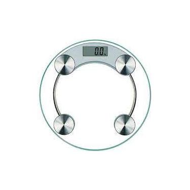 Imagem de Balança Digital Vidro Temperado Academias Banheiro Clínicas 180 kg - L
