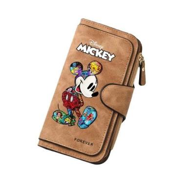 Imagem de Carteira Feminina Mickey Minnie, Bolsa Para Cartões E Moedas, Presente