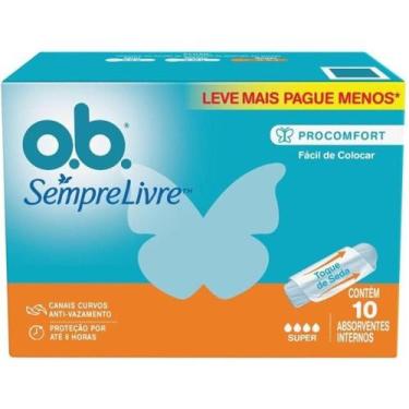 Imagem de Absorvente Íntimo OB Super com 10 Unidades