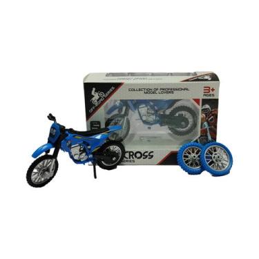 Imagem de Brinquedo De Moto Off-Road De Liga Metálica Para Crianças Com Função D