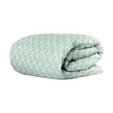 Imagem de Duvet Liberty Menta 200 Fios Casal - Westwing Collection, Verde