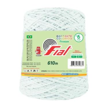 Imagem de Barbante Fial Nº6 Premium 610 Metros, 03 Branco