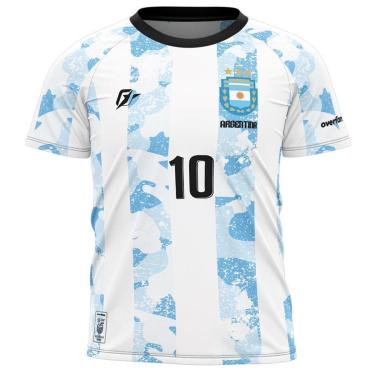 Imagem de Camiseta Filtro UV Infantil Argentina-Masculino