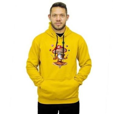 Imagem de Blusa De Frio Moletom Casaco Masculino Bolso Canguru-Masculino