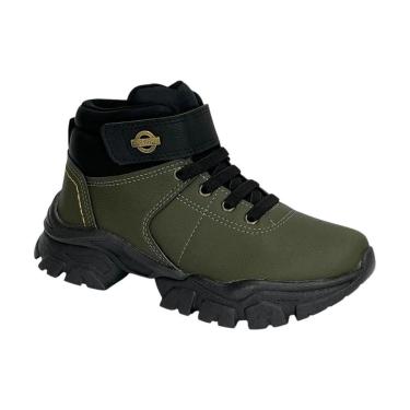 Imagem de Bota Klin Adventure Kids 351002 Verde Militar-Unissex