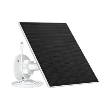 Imagem de Carregador Solar Portátil À Prova d'Água 10W 5V Com Cabo De 3m Micro U