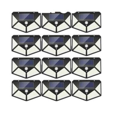 Imagem de Luz Solar De Rua Externa Com Sensor De Movimento PIR 12/8/6/4/2/1 Peça