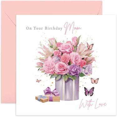 Imagem de Cartão de Aniversário Floral Old English Co. para Mãe - Old English Co