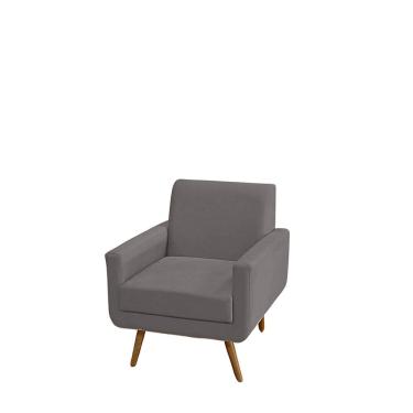 Imagem de Poltrona Panamá Ergonomica Veludo D26 - Meu Estofado
