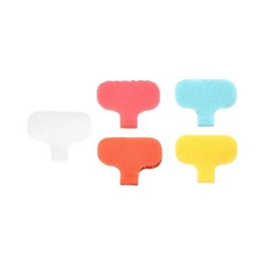 Imagem de Etiquetas Coloridas Para Cabos, Autoadesivas, Graváveis, Para Identifi