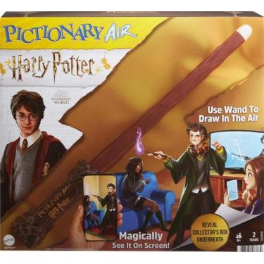 Imagem de Jogo de Tabuleiro Pictionary Air Harry Potter Mattel Original com Cane