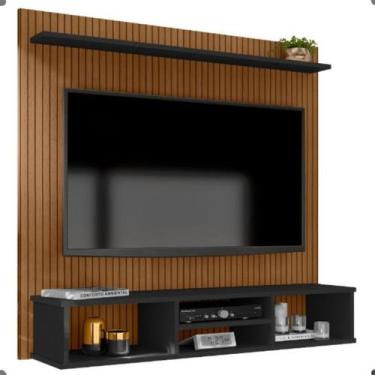Imagem de Painel Ripado Everest Para Tv Até 50 Polegadas 120cm - Amélia Móveis, 