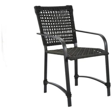 Imagem de Cadeira para Jardim em Alumínio com Corda Náutica Gana - Qualitá