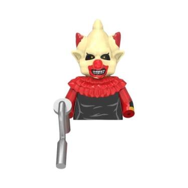 Imagem de Boneco Miniatura De Bloco De Montar Assassinos Palhaços Do Filme De Te