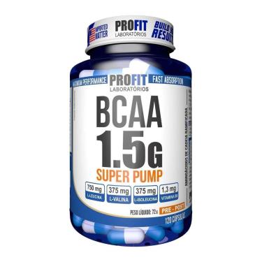 Imagem de BCAA 1,5g Super Pump 120 cáps - ProFit-Unissex