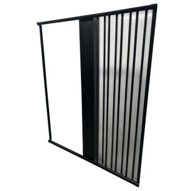 Imagem de Box Para Banheiro de PVC 185x130cm Sanfonado Frontal BCF