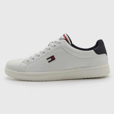 Imagem de Tênis Tommy Hilfiger Flag Low Cut Lace-Up Masculino-Masculino