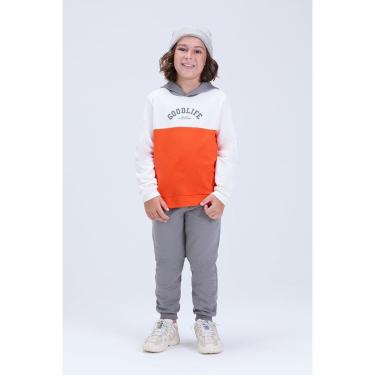 Imagem de Conjunto Infantil Menino de Moletom Tricolor Inverno-Masculino