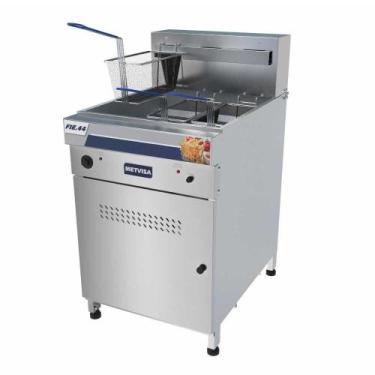 Imagem de Fritadeira Elétrica Água e Óleo 44 Litros FIE44 Trifásica 380V - Metvi