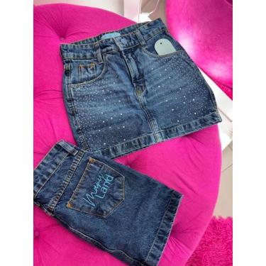 Imagem de Saia Jeans com Strass Maryland Original, 38