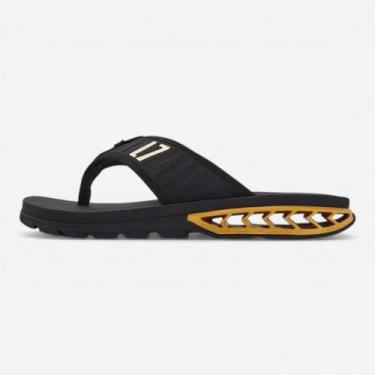 Imagem de Chinelo Kenner Rakka Elite L7 Masculino Preto com Dourado, Preto, Dour