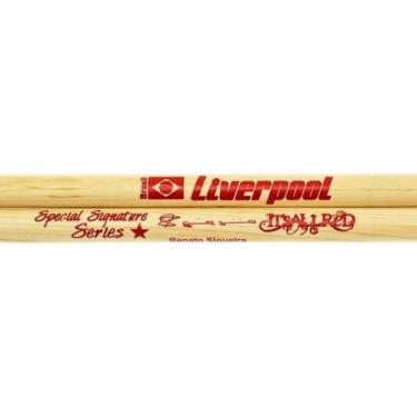 Imagem de Baqueta Liverpool Special Signature Marfim Renato Siqueira (Padrão 5B 