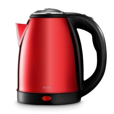 Imagem de Chaleira Eletrica Elgin 1.8l Desligamento Automatico Vermelho 127V