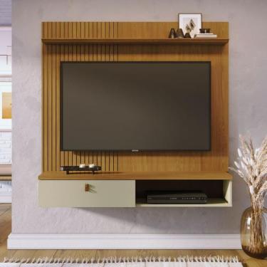 Imagem de Painel Home Suspenso Íris para TV até 55 Belufan - Belufan Móveis, Cum