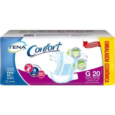 Imagem de Fralda Geriatrica Tena Confort G 20 Unidades