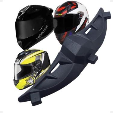Imagem de Narigueira Para Capacete LS2 FF358 Norisk Jungle FF302 De Moto Polivis