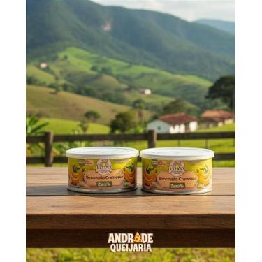 Imagem de Kit 2 Potes Doce de Banana Cremoso Zero Açúcar 350g Doces da Vovó - Do