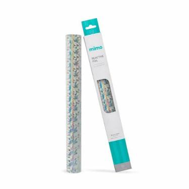 Imagem de Foil Prata Cristais Holográficos Mimo - 30 cm x 3 m