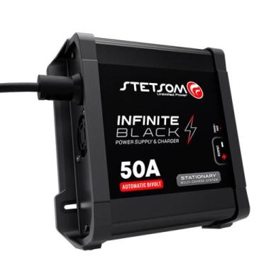 Imagem de Carregador de Bateria / Fonte Stetsom INFINITY BLACK 50A Digital