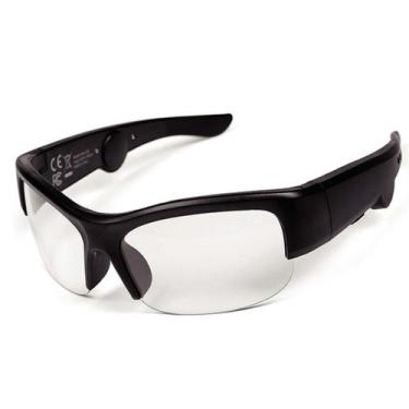 Imagem de Óculos de Segurança Emzwin 5BC Bluetooth com Lente Transparente, Micro