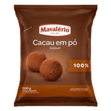 Imagem de Cacau em Pó Alcalino 100% Cacau Mavalério 500g