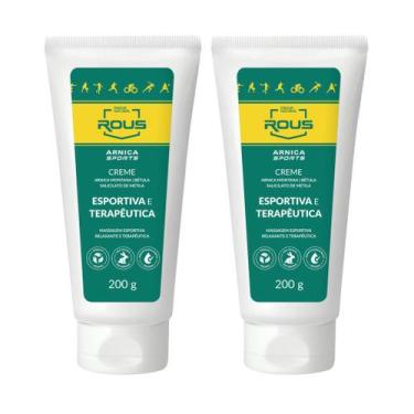 Imagem de Kit com 2 DÁgua Natural Rous Creme Arnica Sports Esportiva e Terapêuti