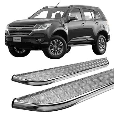 Imagem de Estribo Trailblazer 2012 A 2020 Chapa de Aço Preto