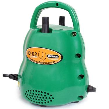 Imagem de Inflador de Balões Bônus 2 Bicos Doméstico Verde ID-02 