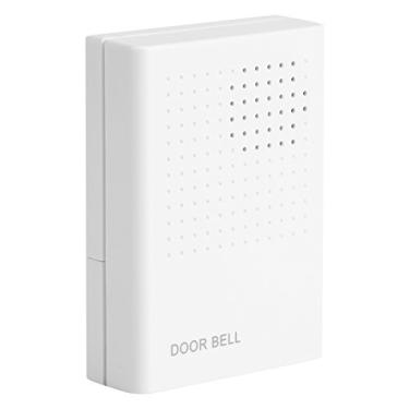 Imagem de Sino de porta com fio,campainha de plástico com fio, campainha de campainha com fio para convidado, alarme de campainha para sistema de controle de acesso para escritório em casa