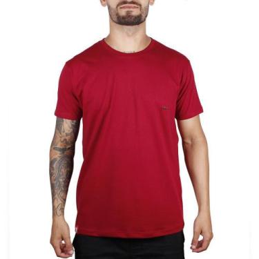 Imagem de Camiseta Básica Adrenalina - Vinho - Xg