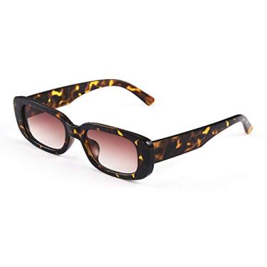 Imagem de Óculos de Sol Quadrado de Luxo Viagem Pequeno Retângulo Óculos de Sol Masculino Feminino Vintage Retro Lunette De Soleil Femme,4,China